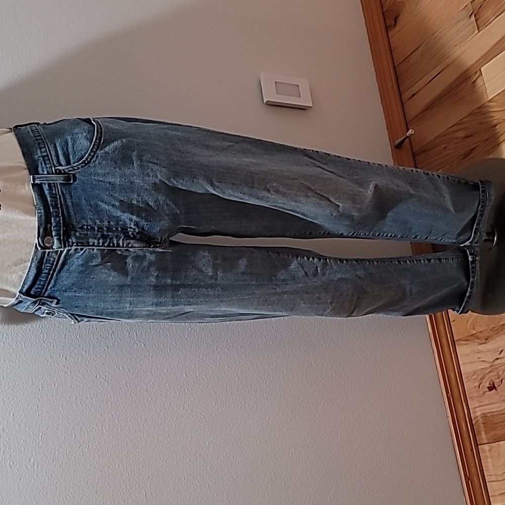 Vintage LEVI 550 Y2K Relaxed Tapered Straight Leg Classic Retro Blue Jeans 12L